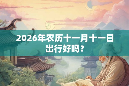 2026年农历十一月十一日出行好吗？