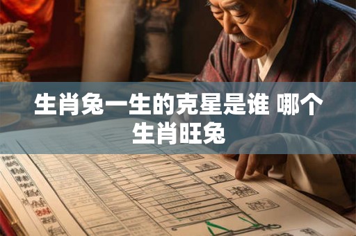生肖兔一生的克星是谁 哪个生肖旺兔 生肖兔一生的克星是谁 哪个生肖旺兔
