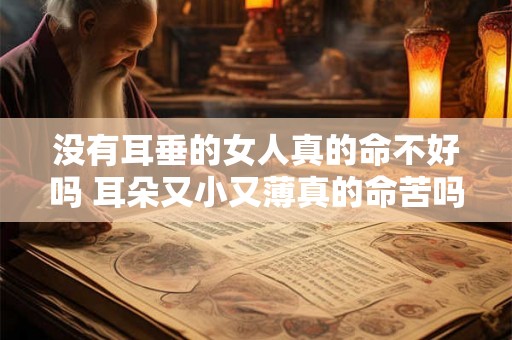 没有耳垂的女人真的命不好吗 耳朵又小又薄真的命苦吗