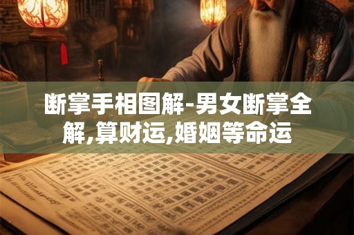 断掌手相图解-男女断掌全解,算财运,婚姻等命运 断掌手相图解-男女断掌全解,算财运,婚姻等命运