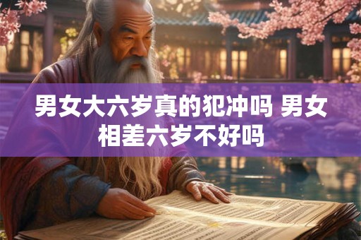 男女大六岁真的犯冲吗 男女相差六岁不好吗