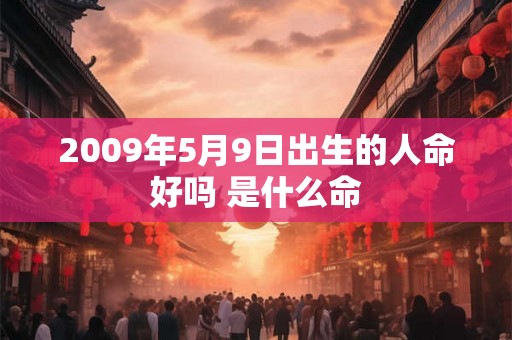 2009年5月9日出生的人命好吗 是什么命