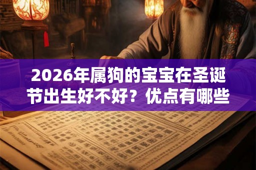 2026年属狗的宝宝在圣诞节出生好不好?优点有哪些? 2026年属狗的宝宝在圣诞节出生好不好?优点有哪些?