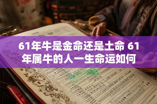 61年牛是金命还是土命 61年属牛的人一生命运如何