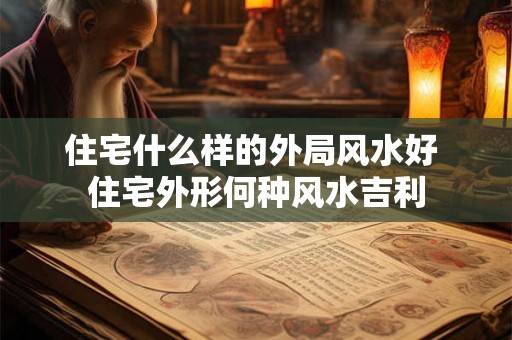 住宅什么样的外局风水好 住宅外形何种风水吉利