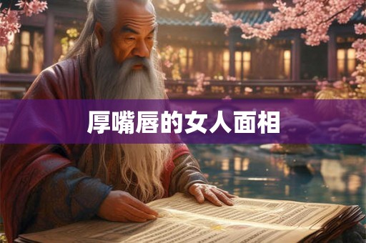 厚嘴唇的女人面相