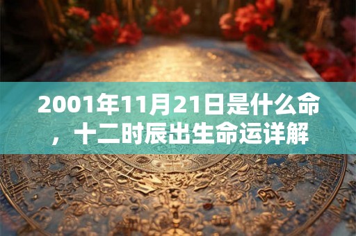 2001年11月21日是什么命，十二时辰出生命运详解