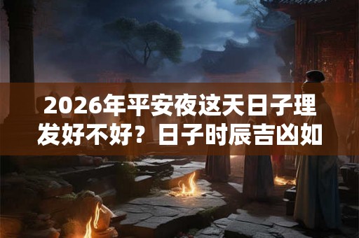 2026年平安夜这天日子理发好不好？日子时辰吉凶如何？