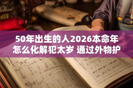 50年出生的人2026本命年怎么化解犯太岁 通过外物护佑平安