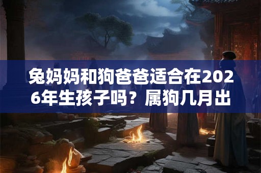 兔妈妈和狗爸爸适合在2026年生孩子吗？属狗几月出生命好？