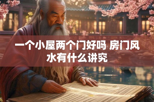 一个小屋两个门好吗 房门风水有什么讲究