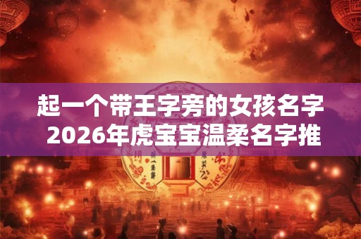 起一个带王字旁的女孩名字 2026年虎宝宝温柔名字推荐