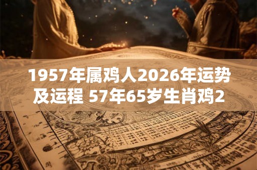 1957年属鸡人2026年运势及运程 57年65岁生肖鸡2026年每月运势