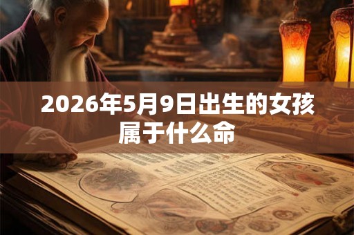 2026年5月9日出生的女孩属于什么命