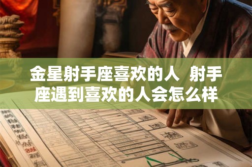 金星射手座喜欢的人  射手座遇到喜欢的人会怎么样