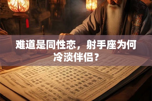 难道是同性恋,射手座为何冷淡伴侣? 难道是同性恋,射手座为何冷淡伴侣?