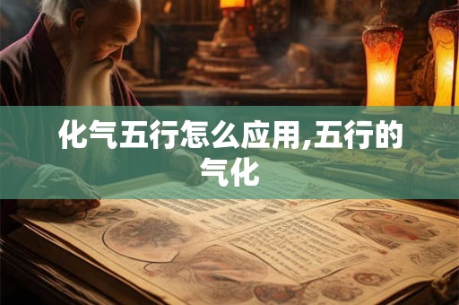 化气五行怎么应用,五行的气化