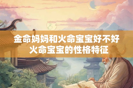 金命妈妈和火命宝宝好不好 火命宝宝的性格特征 金命妈妈和火命宝宝好不好 火命宝宝的性格特征