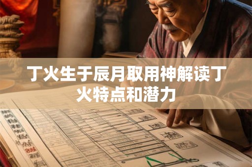 丁火生于辰月取用神解读丁火特点和潜力
