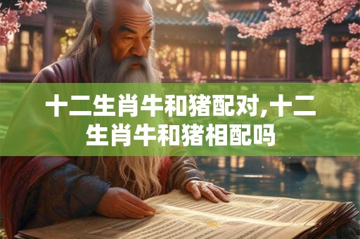 十二生肖牛和猪配对,十二生肖牛和猪相配吗 十二生肖牛和猪配对,十二生肖牛和猪相配吗