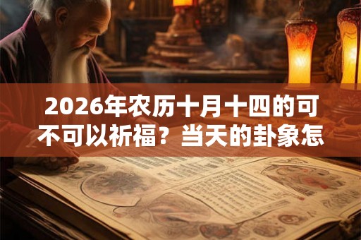 2026年农历十月十四的可不可以祈福?当天的卦象怎么样? 2026年农历十月十四的可不可以祈福?当天的卦象怎么样?