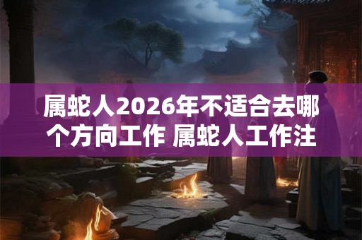 属蛇人2026年不适合去哪个方向工作 属蛇人工作注意事项 属蛇人2026年不适合去哪个方向工作 属蛇人工作注意事项