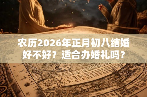 农历2026年正月初八结婚好不好？适合办婚礼吗？