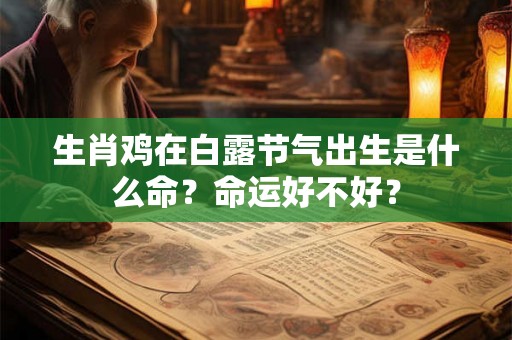 生肖鸡在白露节气出生是什么命?命运好不好? 生肖鸡在白露节气出生是什么命?命运好不好?