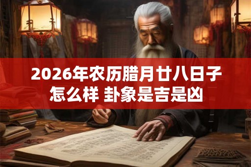 2026年农历腊月廿八日子怎么样 卦象是吉是凶