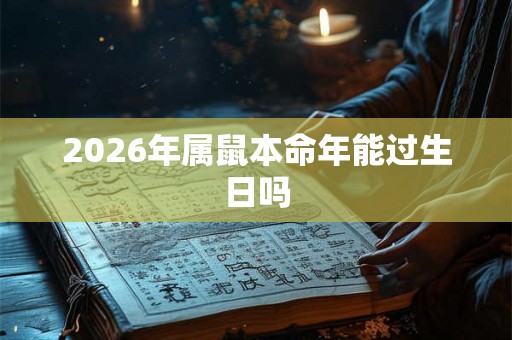 2026年属鼠本命年能过生日吗