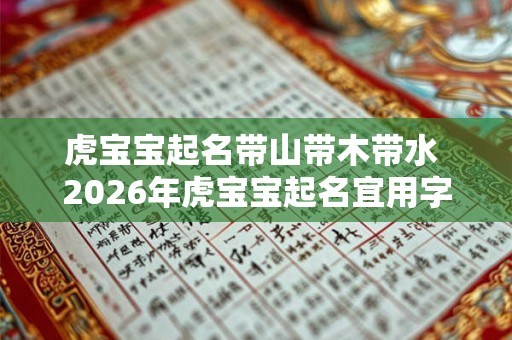 虎宝宝起名带山带木带水 2026年虎宝宝起名宜用字