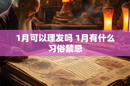 1月可以理发吗 1月有什么习俗禁忌
