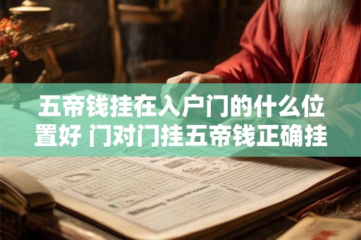 五帝钱挂在入户门的什么位置好 门对门挂五帝钱正确挂法 五帝钱挂在入户门的什么位置好 门对门挂五帝钱正确挂法