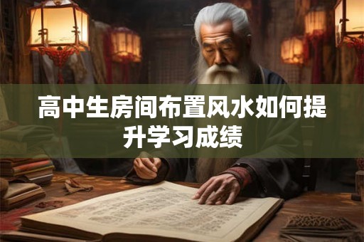 高中生房间布置风水如何提升学习成绩