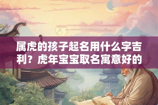 属虎的孩子起名用什么字吉利？虎年宝宝取名寓意好的字推荐