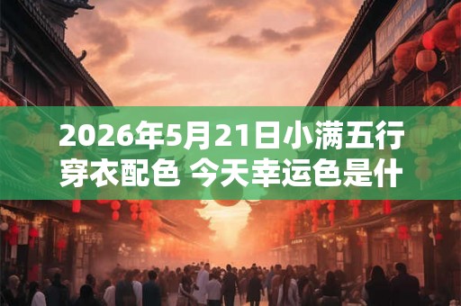 2026年5月21日小满五行穿衣配色 今天幸运色是什么