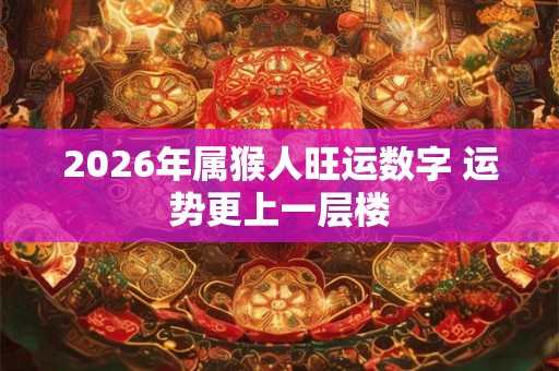 2026年属猴人旺运数字 运势更上一层楼 2026年属猴人旺运数字 运势更上一层楼
