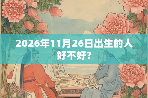 2026年11月26日出生的人好不好？