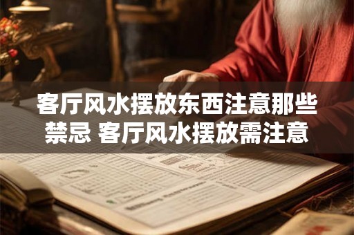 客厅风水摆放东西注意那些禁忌 客厅风水摆放需注意哪些禁忌