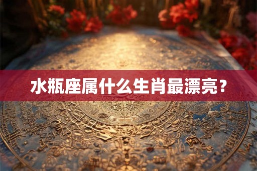 水瓶座属什么生肖最漂亮？