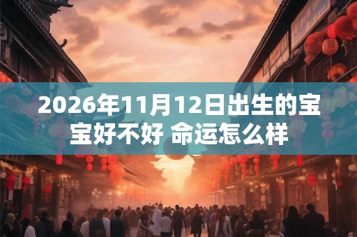 2026年11月12日出生的宝宝好不好 命运怎么样 2026年11月12日出生的宝宝好不好 命运怎么样
