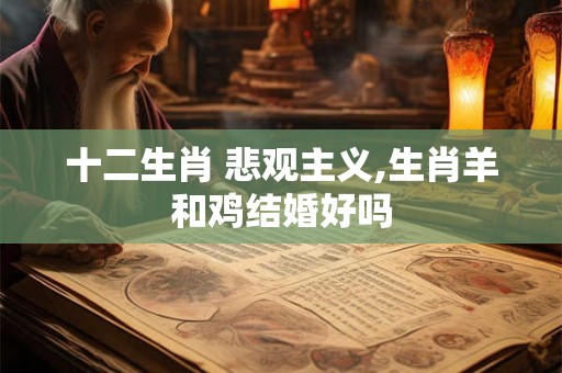十二生肖 悲观主义,生肖羊和鸡结婚好吗 十二生肖 悲观主义,生肖羊和鸡结婚好吗
