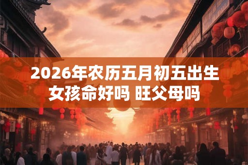 2026年农历五月初五出生女孩命好吗 旺父母吗 2026年农历五月初五出生女孩命好吗 旺父母吗