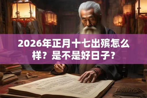2026年正月十七出殡怎么样？是不是好日子？