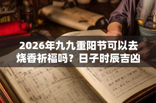 2026年九九重阳节可以去烧香祈福吗？日子时辰吉凶如何？