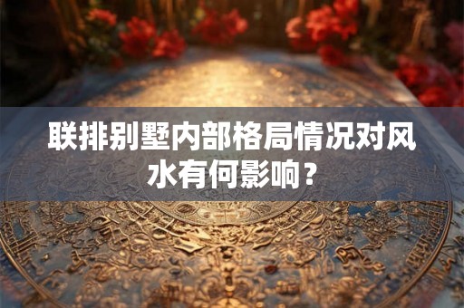 联排别墅内部格局情况对风水有何影响？