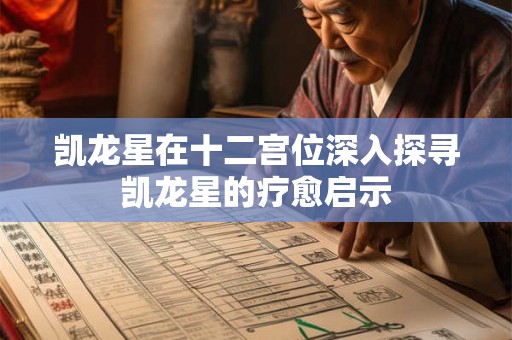 凯龙星在十二宫位深入探寻凯龙星的疗愈启示