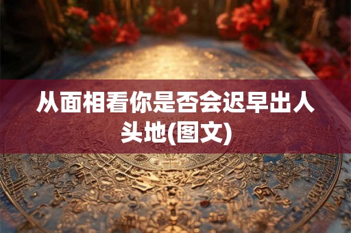 从面相看你是否会迟早出人头地(图文)