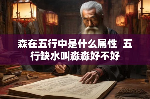 森在五行中是什么属性  五行缺水叫淼淼好不好