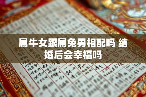 属牛女跟属兔男相配吗 结婚后会幸福吗